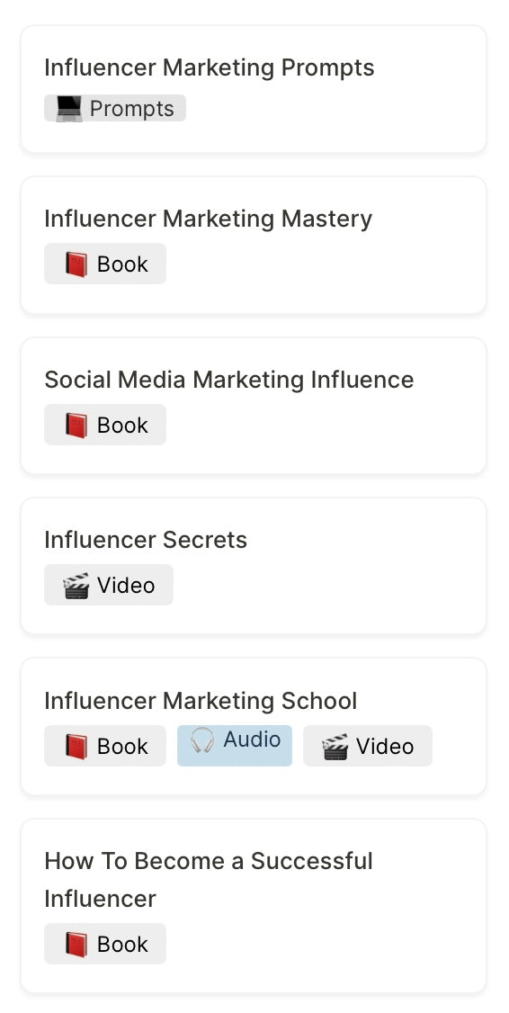 Influencer Marketing