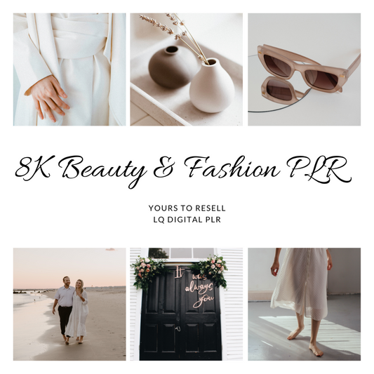 8K BEAUTY & FASHION PLR