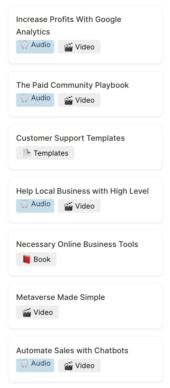 Business Tools