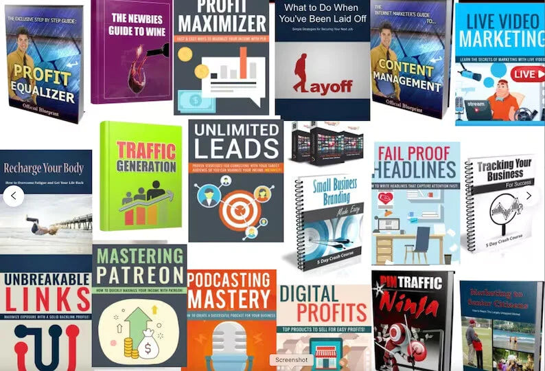 400K Digital Products w/ Resell Rights | Instant Download